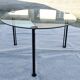 Table ronde "joe ship" design Philippe Starck vers 1982, 120 cm