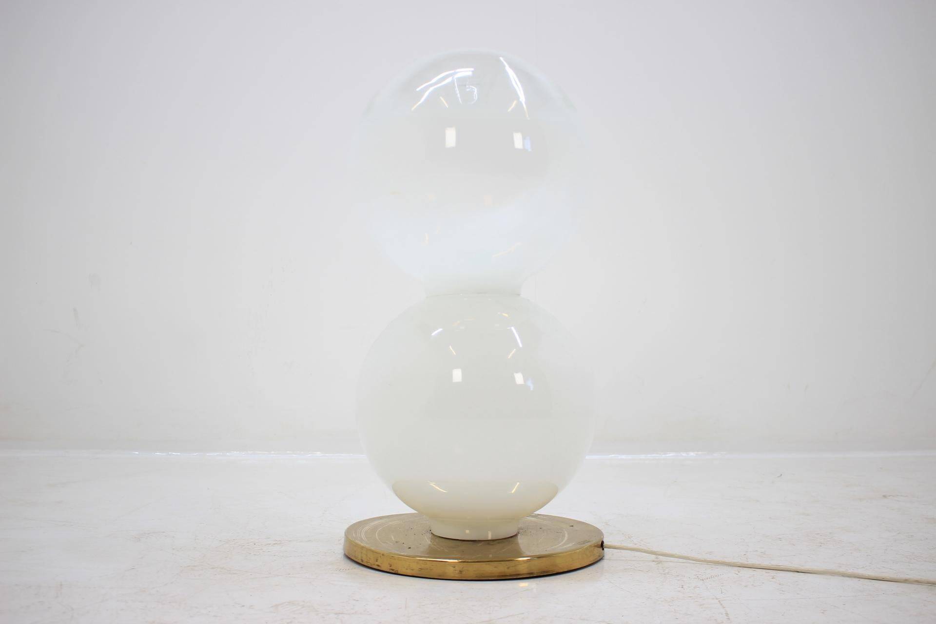 Design Hotel Midcentury Art Glass Floor Lamp, 1960s