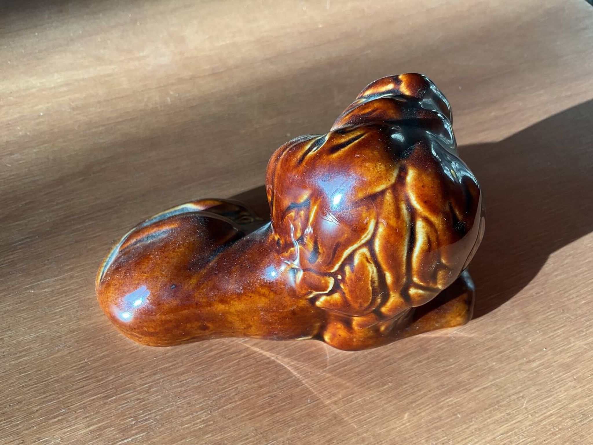 Cendrier lion vintage