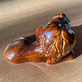 Vintage lion ashtray