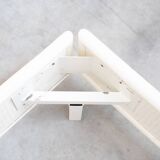 Bamboo double bed frame, 1980s