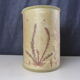 Vintage herbarium lampshade signed C. Loqueneux