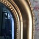 Louis Philippe style mirror in gilded wood 160 x 100 cm
