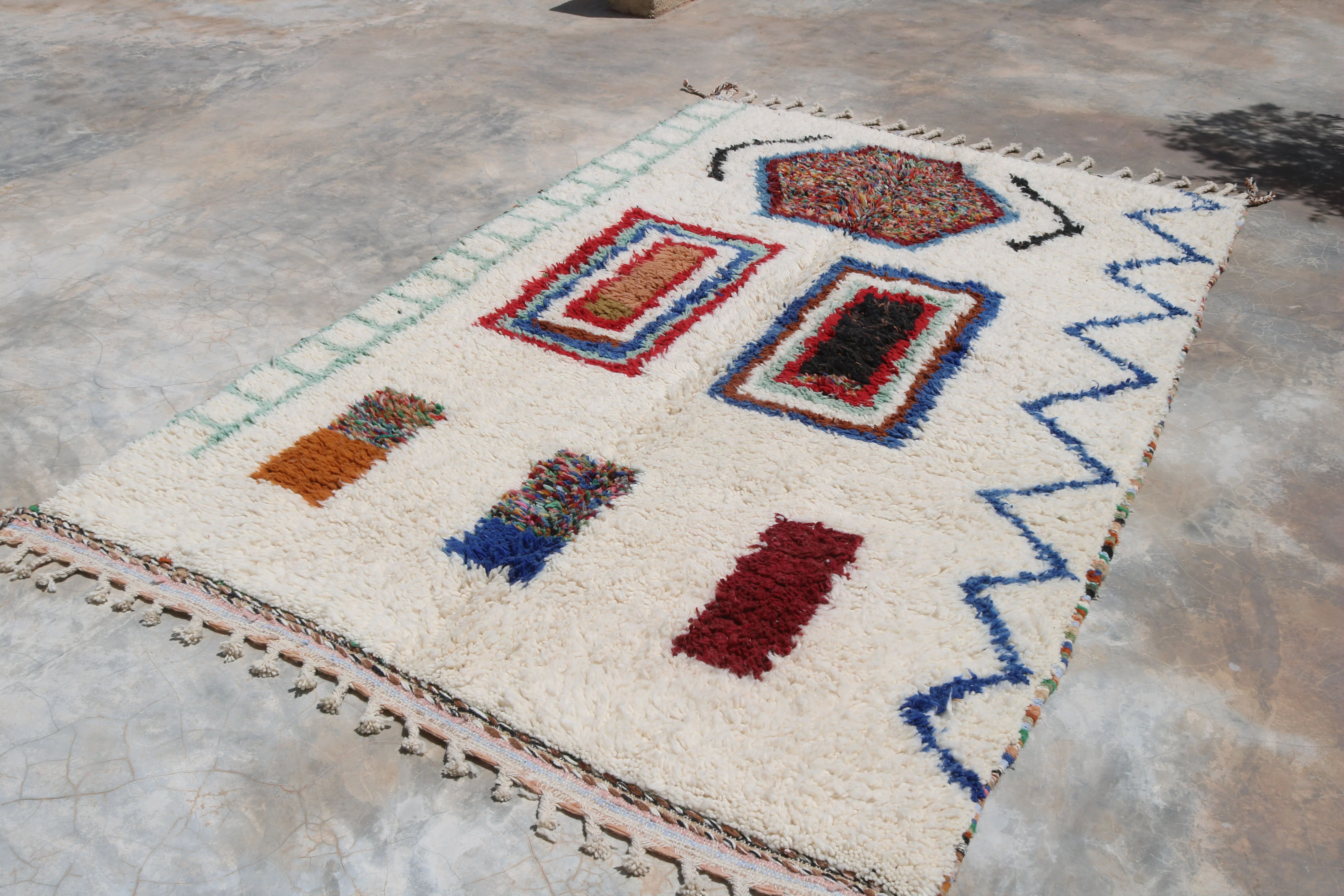 Colourful handmade rug, 250 x 160 cm - AZ835