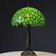 Tiffany style table lamp green