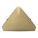 Mid-Century Minimalist Triangular Ceiling Lamp in Fibreglass, 1960s