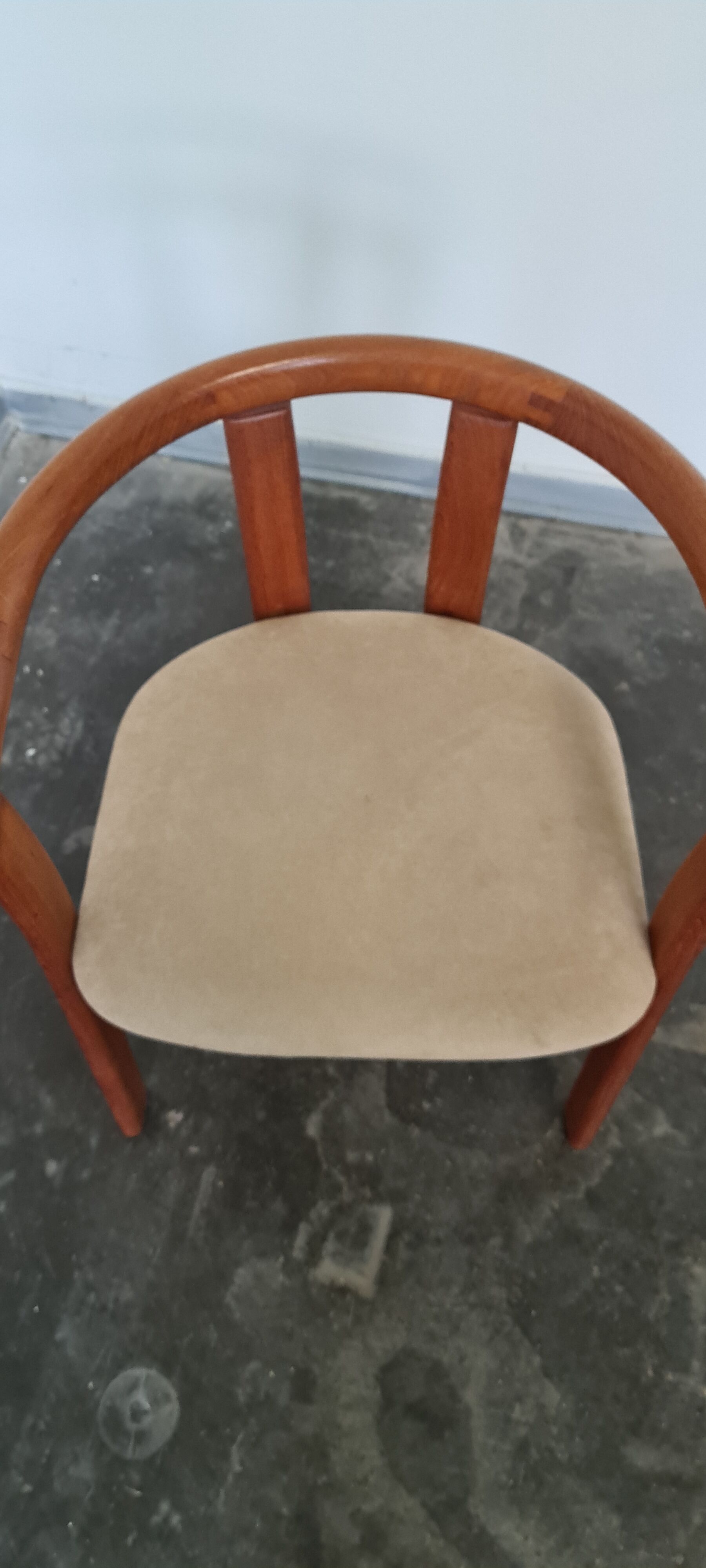Vintage teak arm  or dining chair