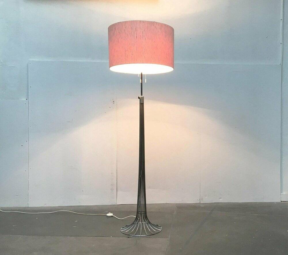 Mid-century Space Age floor lamp by Kinkeldey, 1960s.