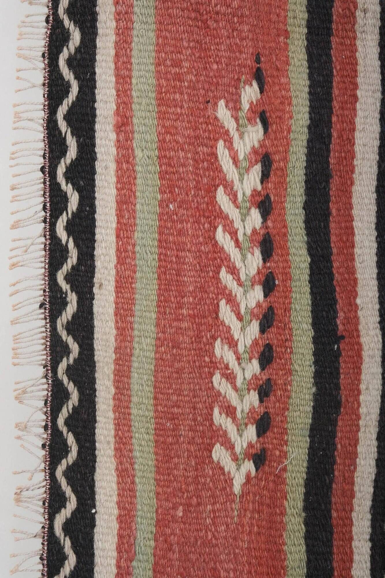 Vintage Turkish kilim handwoven 226x326 cm