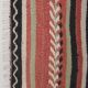 Vintage Turkish kilim handwoven 226x326 cm