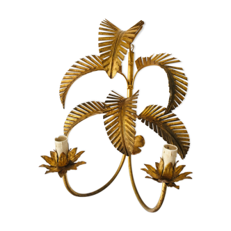 Applique feuille de palmier doré