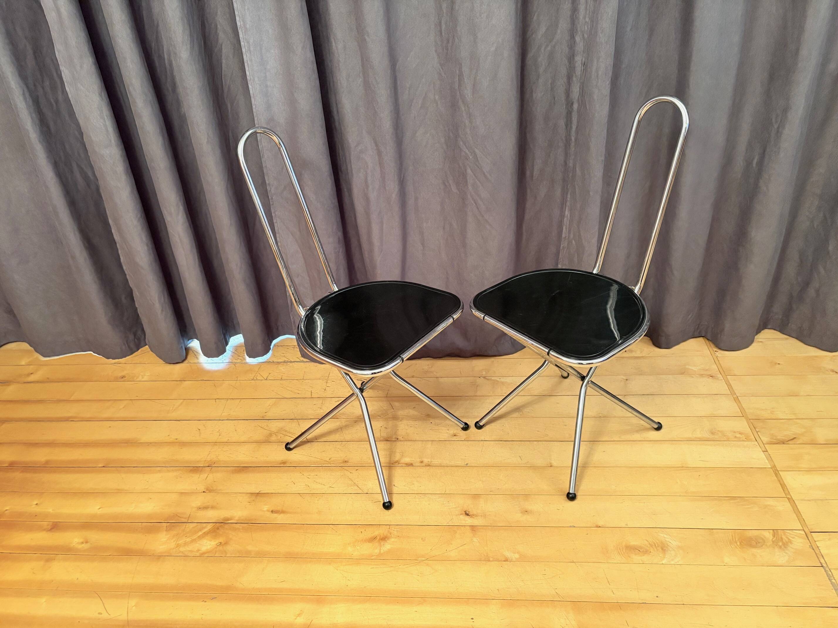 Pair of Niels Gammelgaard Chairs, IKEA, 1980s
