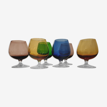 Set de 6 verres à cognac