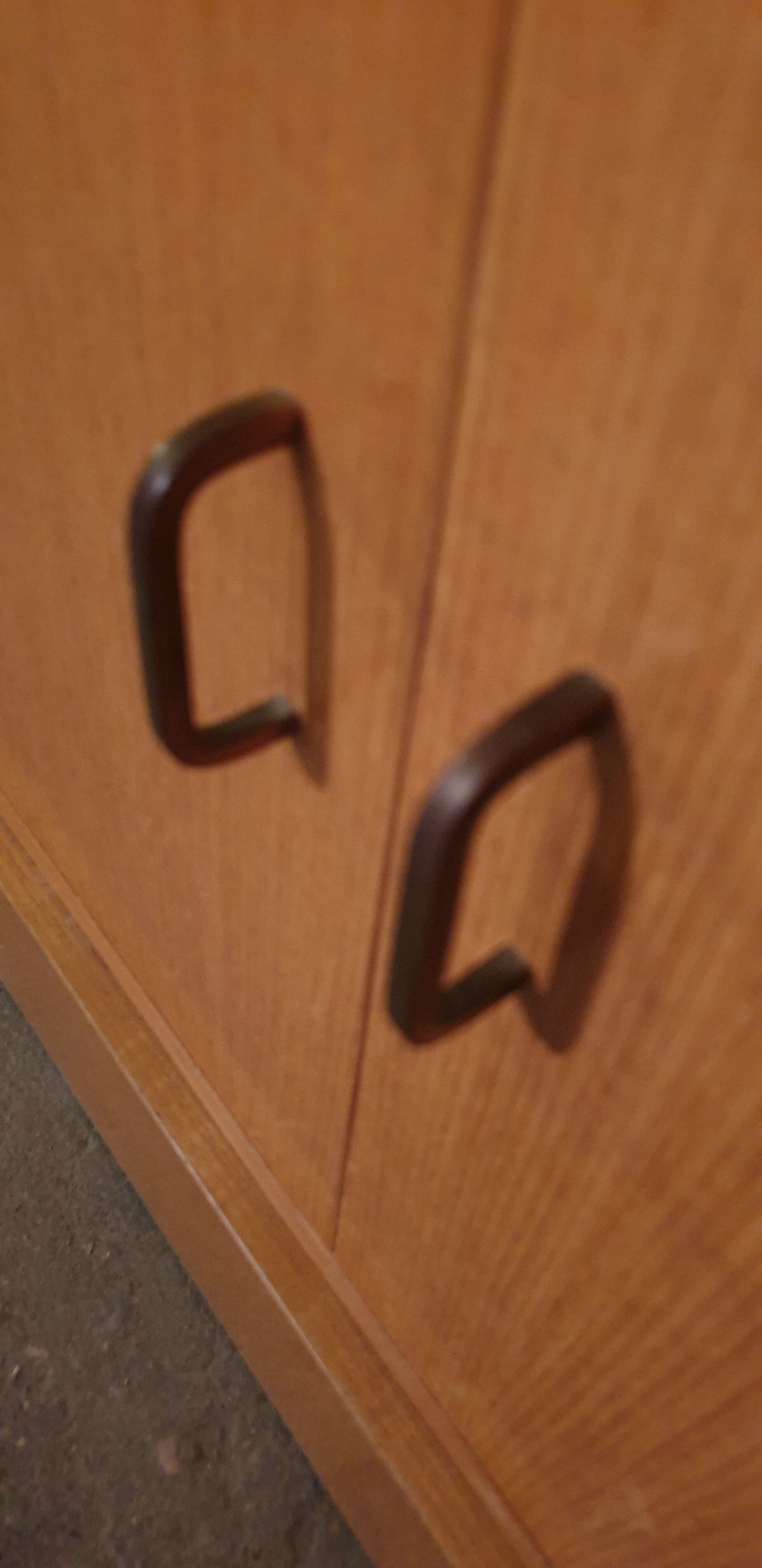 Secretary with vintage flap lamp casserole