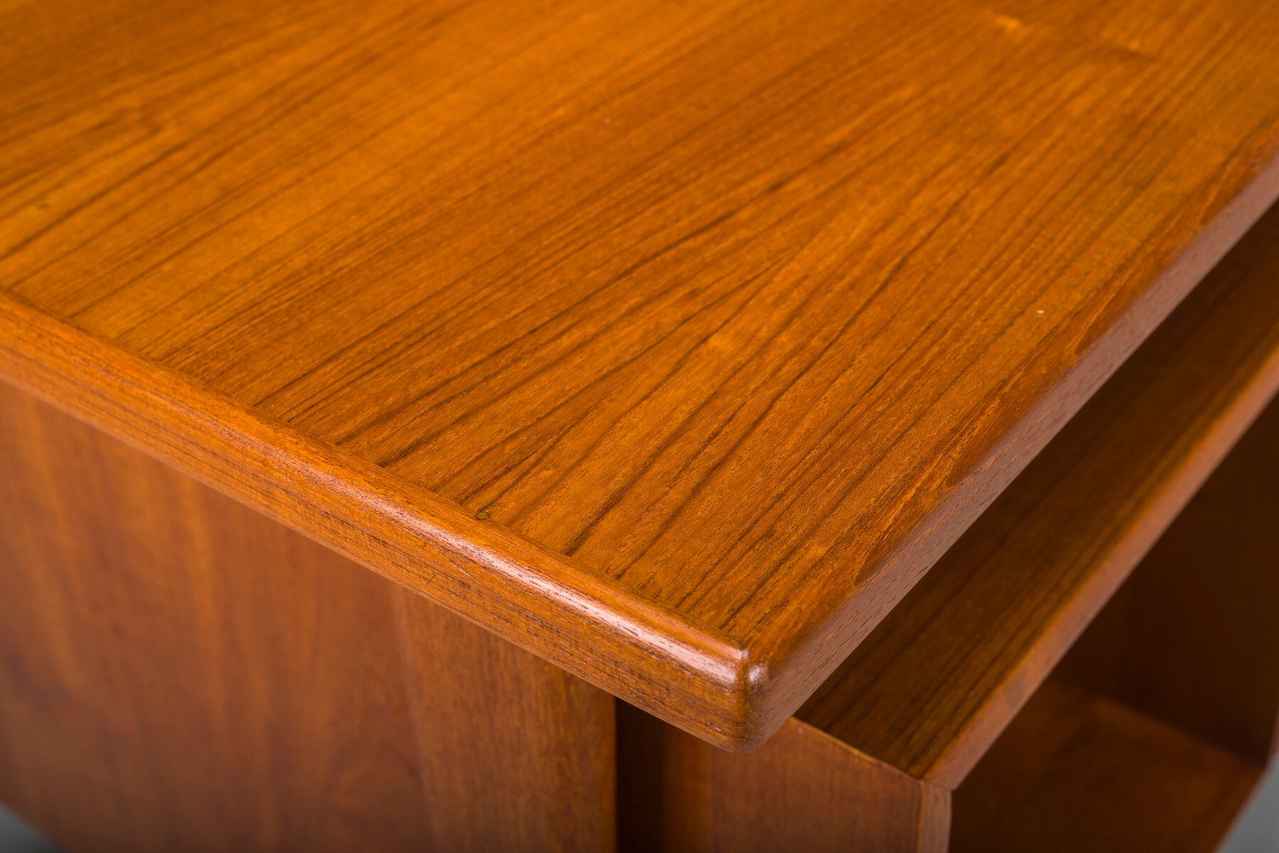 Danish teak desk by Kai Kristiansen for FM Møbler, 1960s
