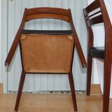 Suite of 4 Italian chairs