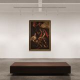 17th century painting, the baptism of Clorinda