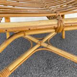 Rattan armchair