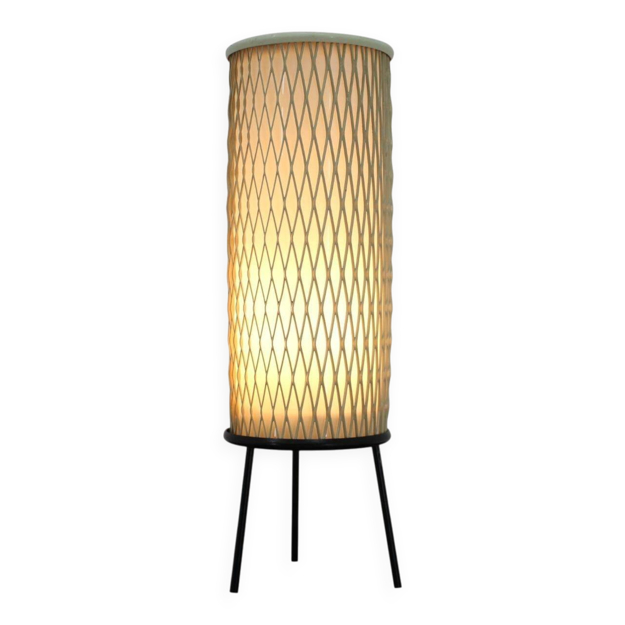 Rare Space Age Table Lamp "Rocket" by Josef Hůrka for Napako, 1960s