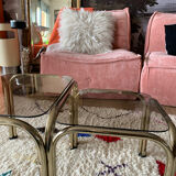 Duo of pull-out tables