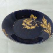 Haviland porcelain cup in blue from Sèvres, gilded with fine gold c.f.h g.d.m.