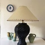 Asian lamp, 2 M fabric cable, paper lampshade