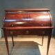 Mahogany roll desk from the 19th century
