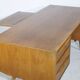 Bureau de direction en noyer, années 1960
