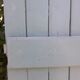Pair of wooden iron hanging shutters
