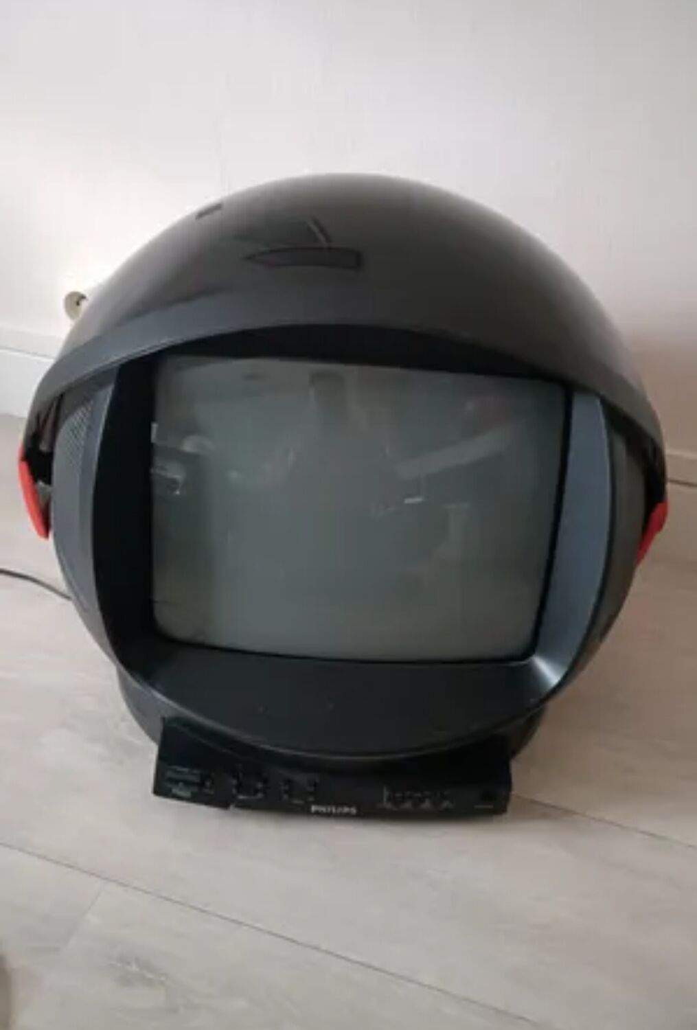 Vintage Space age Philips discoverer TV