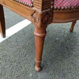 Paire de fauteuils directoire anciens