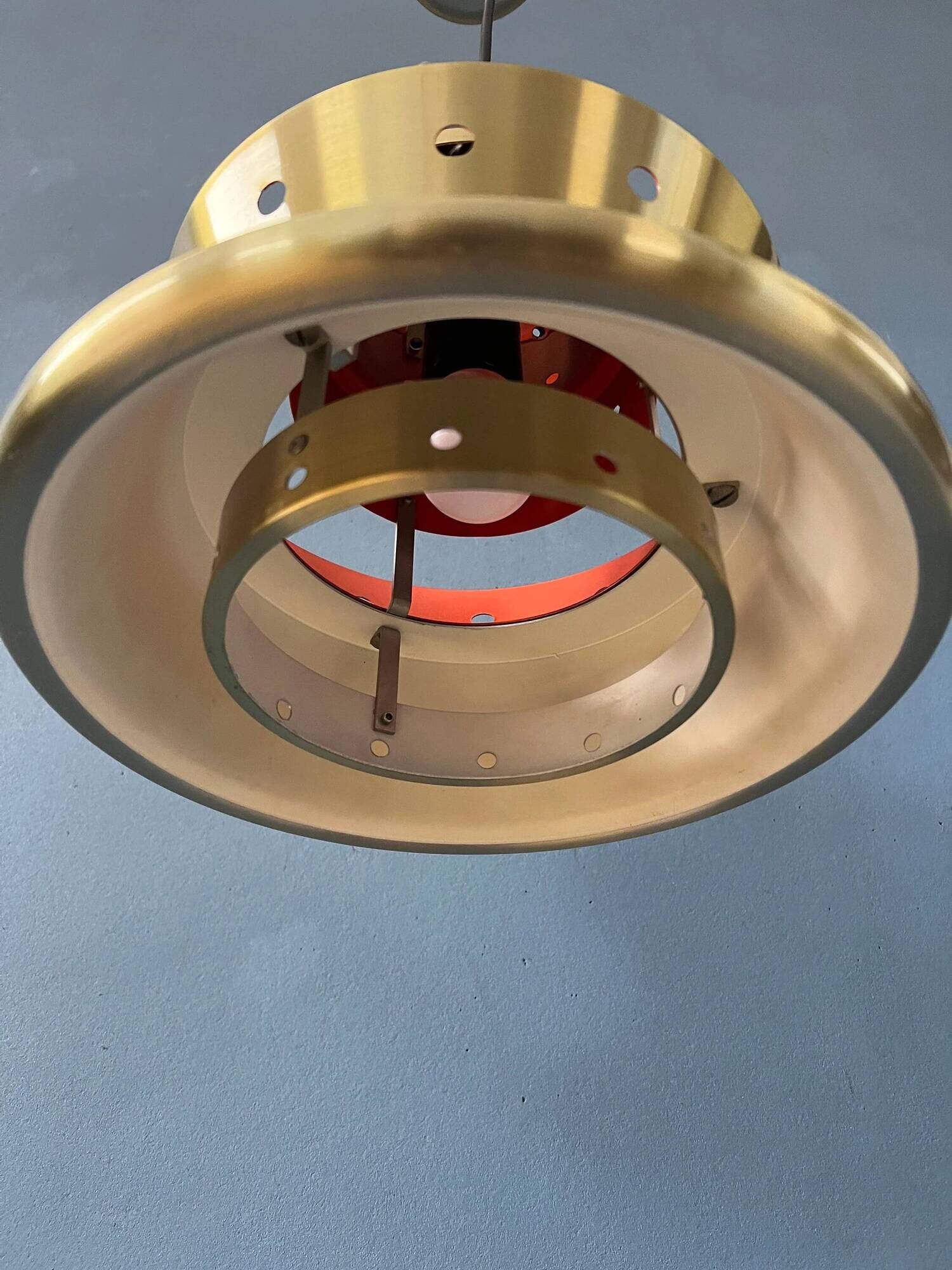 Suspension Space Age metallic Doria Leuchten