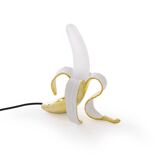 Lampe de Table • Banane Louie • Version Gold • Seletti • 2000