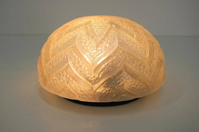 Midcentury Design Wall or Ceiling Lamp, Flush Mount, 1970s
