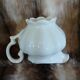 Coffee pot + porcelain milk jug