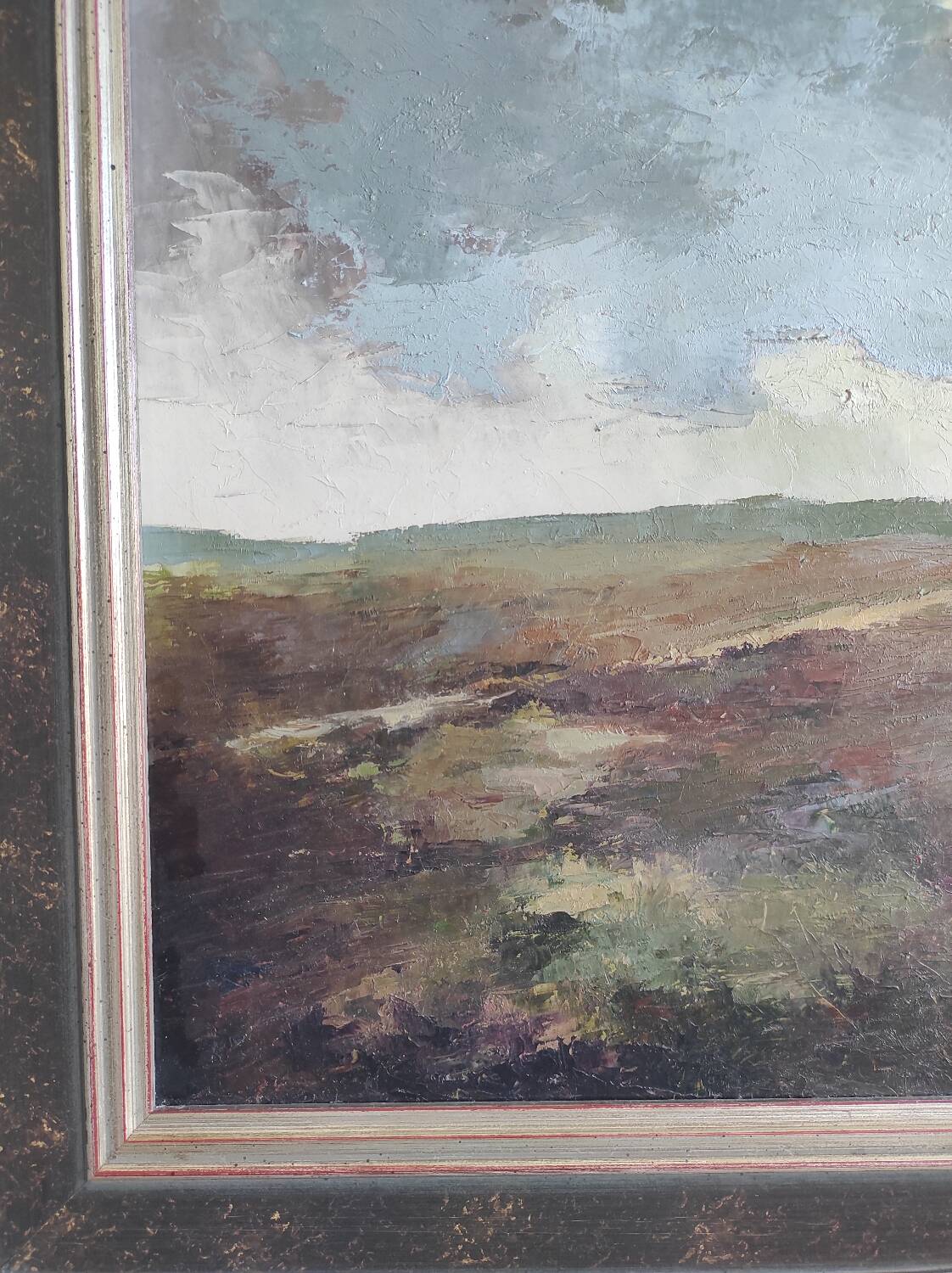 Oil painting on panel H. De Vleeschauwer