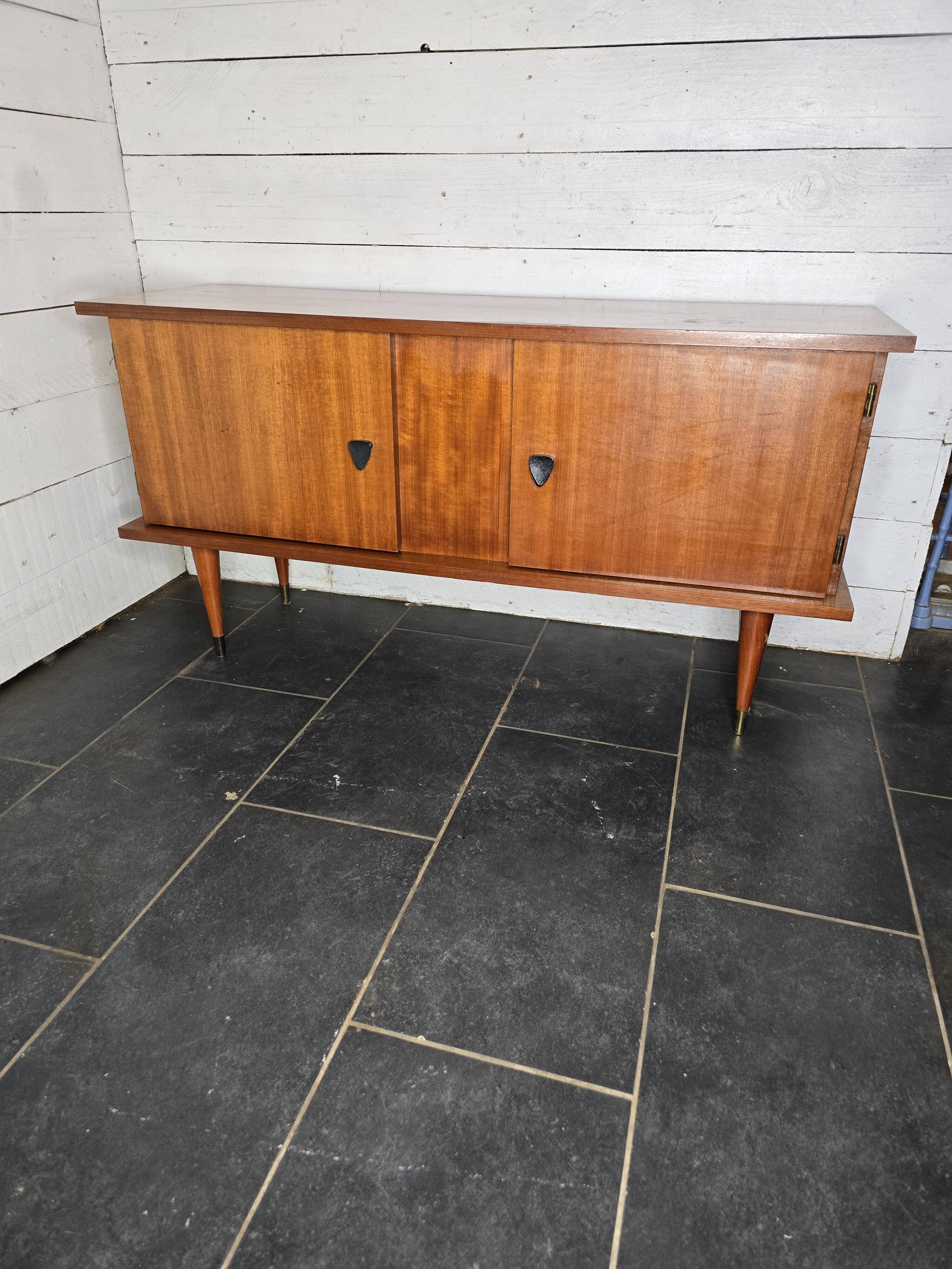 Vintage teak sideboard from the 60s