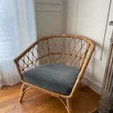 Fauteuil en rotin
