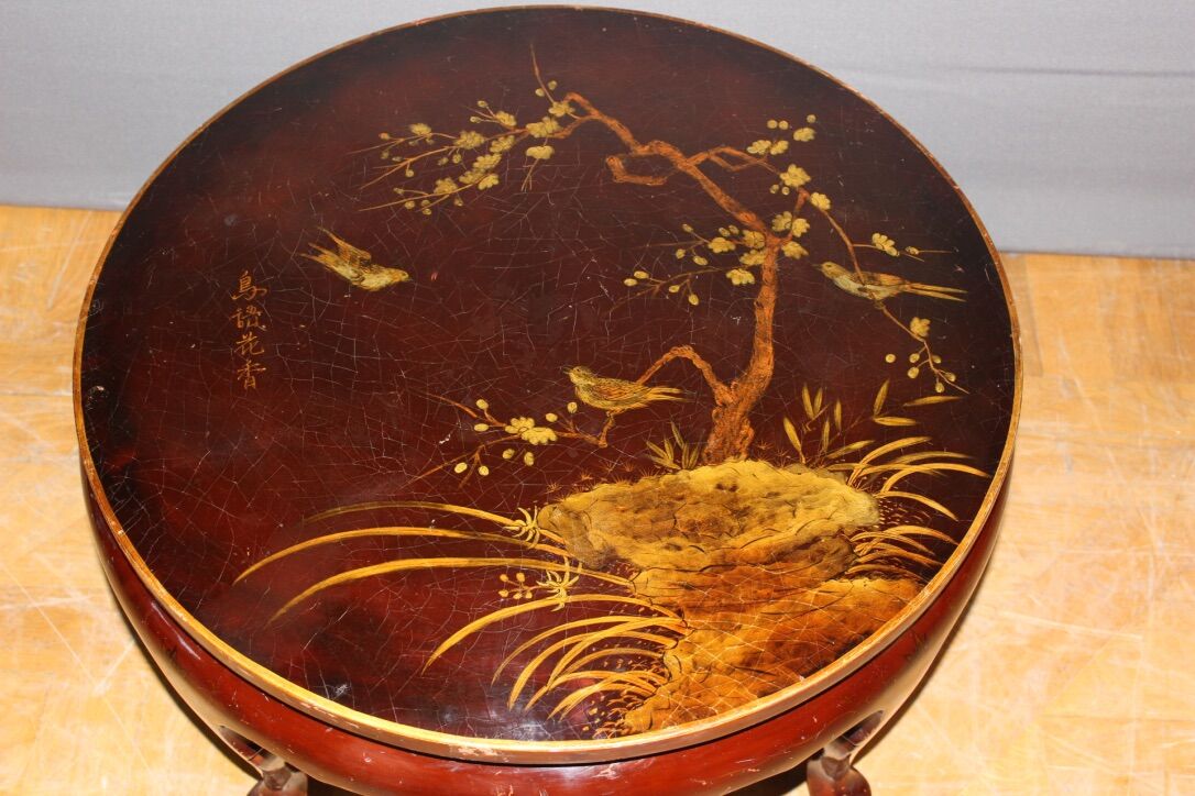 Chinese lask coffee table circa 1930