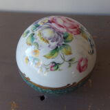 Limoges porcelain box ball shape