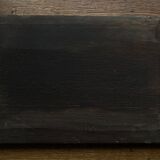 Oil on wood 19th century cut flowers