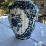 Delftware vase by Boch Royal Sphinx
