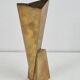 Art Deco Cubist Brass Vase from WMF, 1930s
