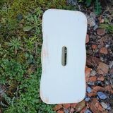 Vintage wooden low stool