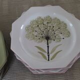 Set de 12 assiettes "abbaye du bec hellouin "