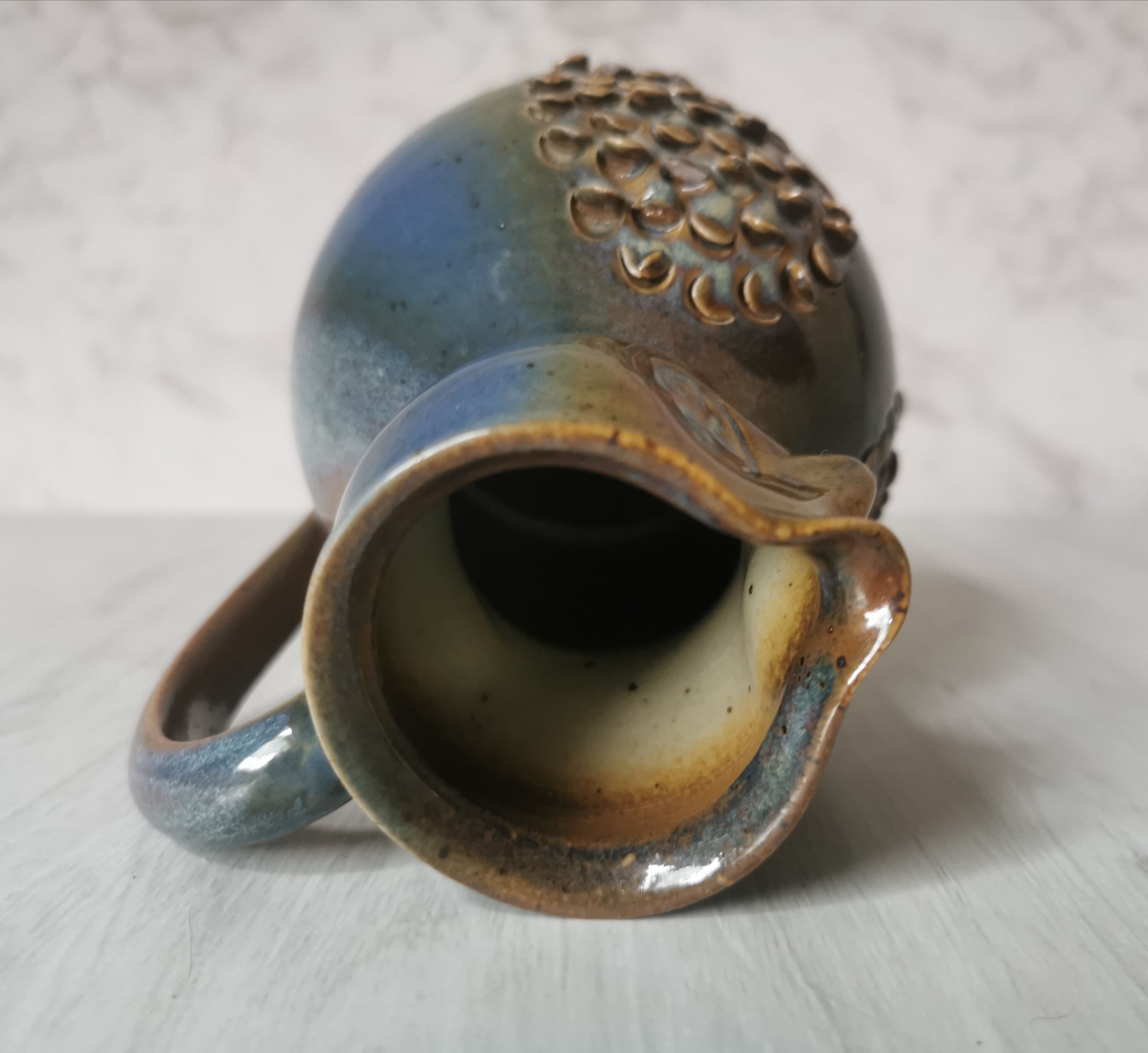 Zoomorphic pitcher owl