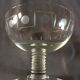 Series of 8 art deco champagne glasses