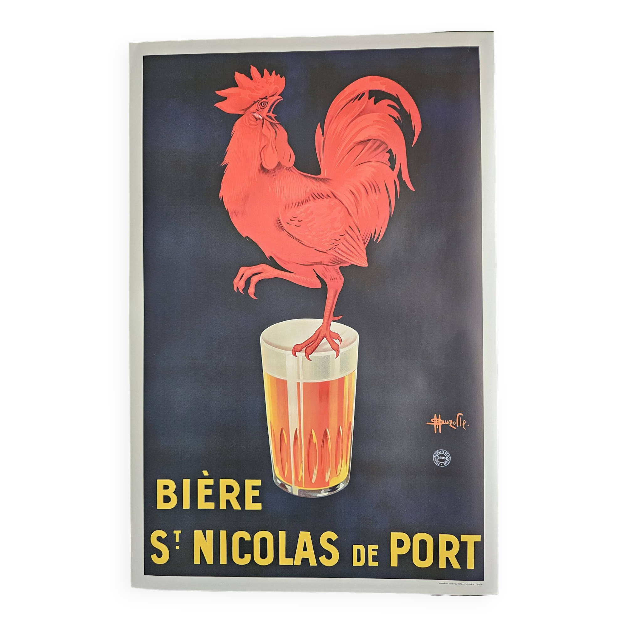 Saint Nicolas de Port Beer Poster