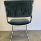 Pair of chrome blue chairs  70