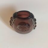 Murano crystal vase height 18.3 cm